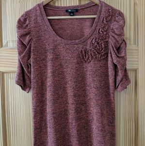 Short sleeve dress top no tags, never worn